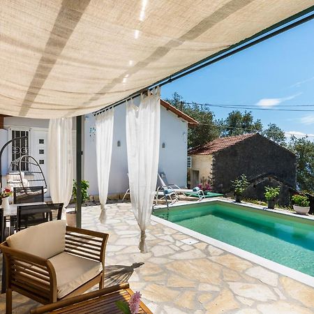 Alkinoi Seaview Villa With Private Pool By Konnect, Nisaki Nisaki  Bagian luar foto